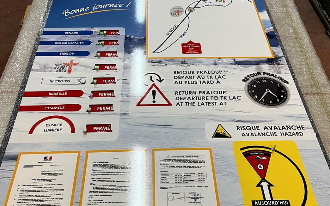 SIGNALÉTIQUE DE MONTAGNE