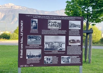 Bi-mâts signalétique patrimoine