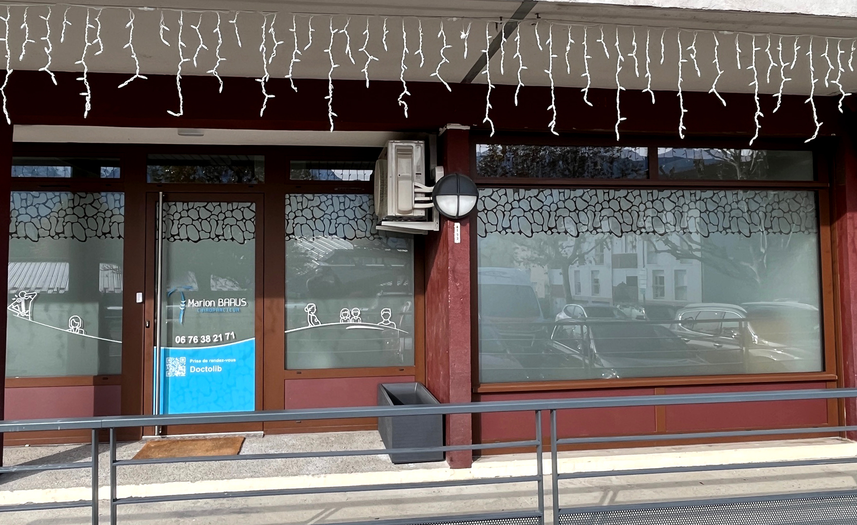 Décoration Dépoli vitrine Décoration Dépoli vitrine