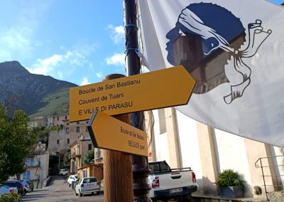 Panneaux de sentiers de randonnées