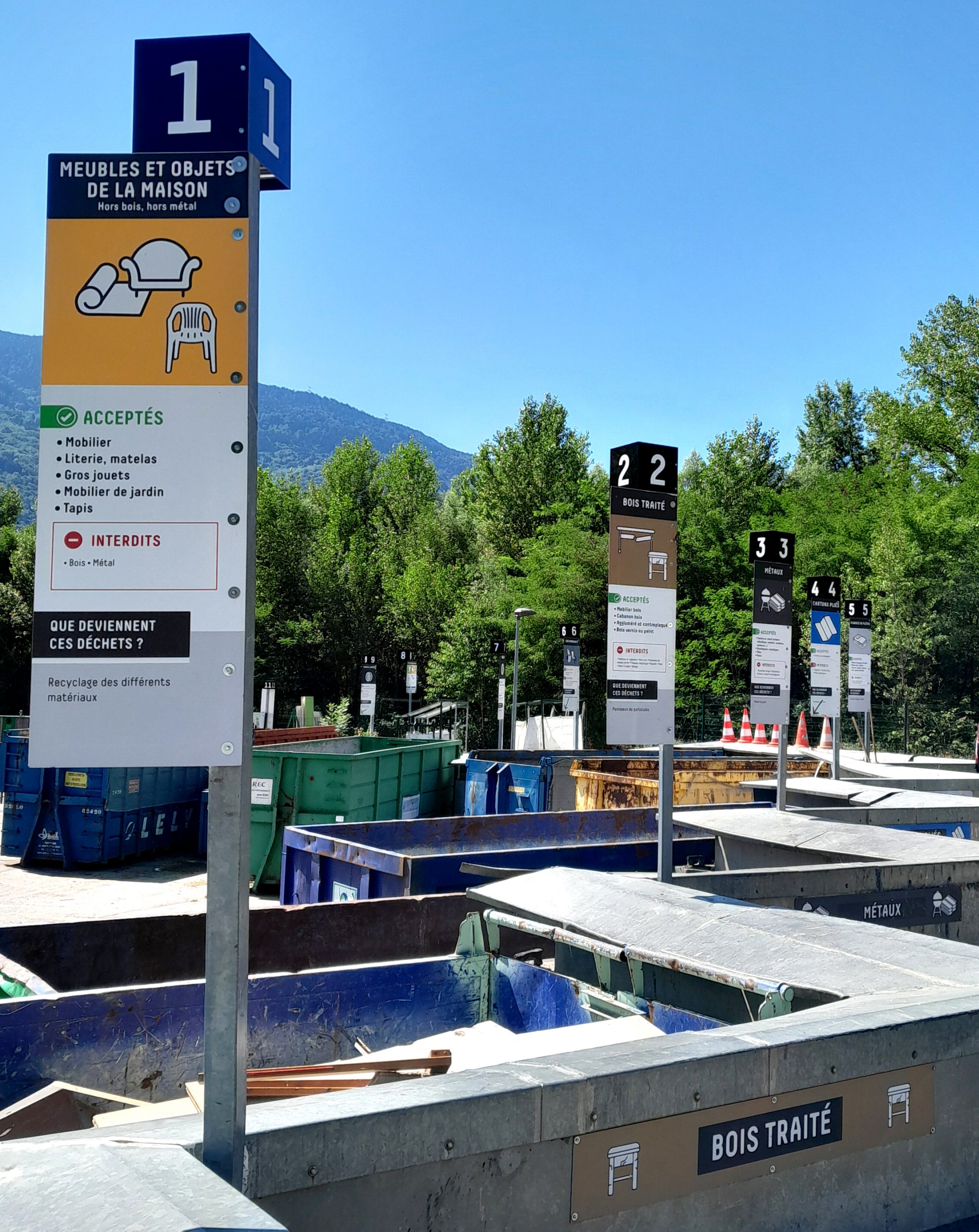 Cubes Signalétique 3D