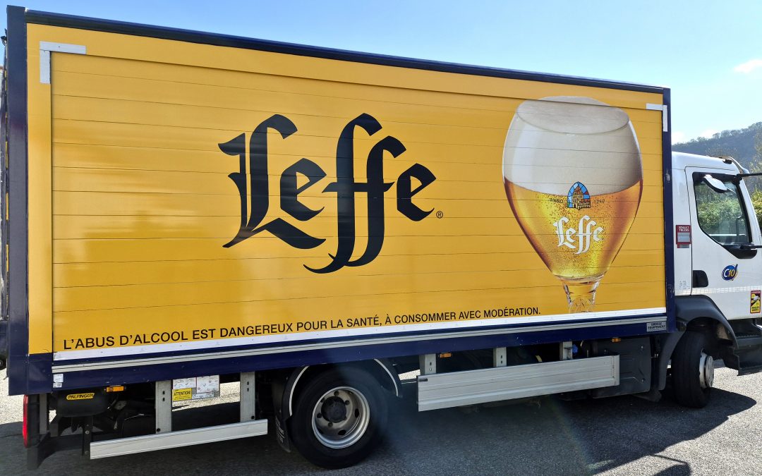 Décoration camion Leffe
