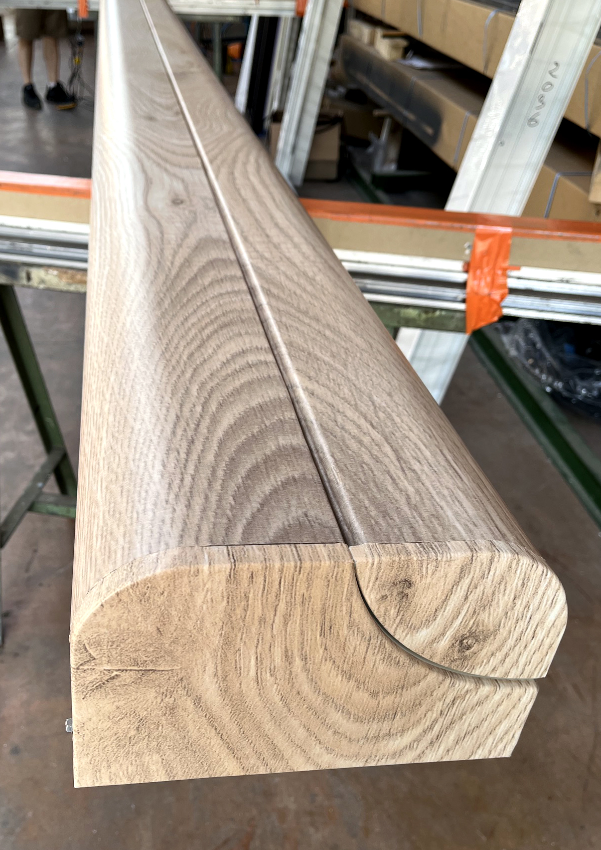 Caisson volet roulant imitation bois