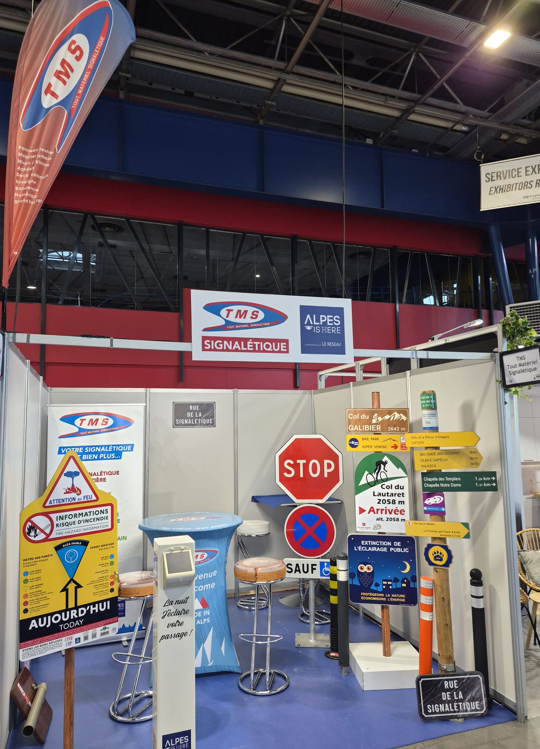 Stand TMS Congres des maires de l'Isère
