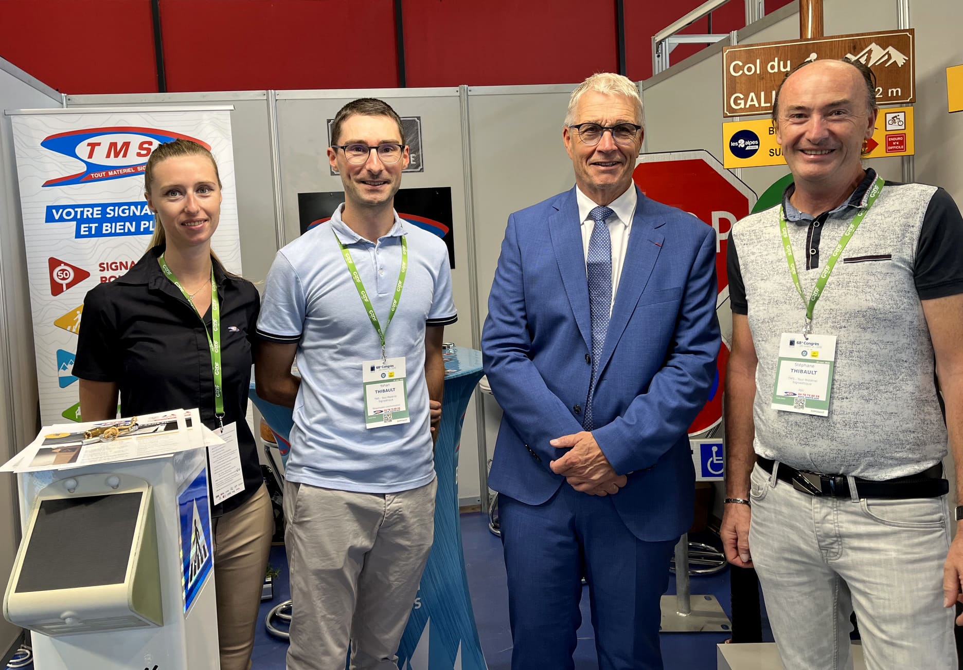 Stand TMS Congres des maires de l'Isère